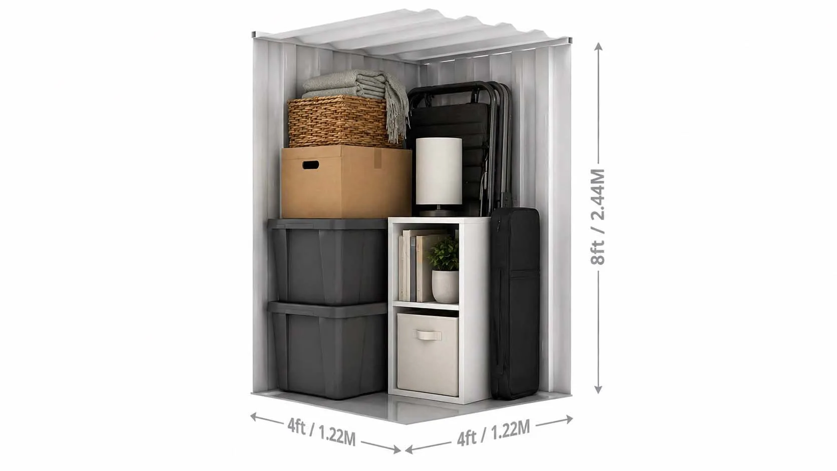 16 Square foot Unit