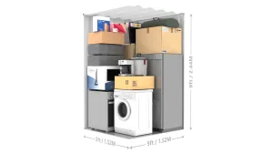 25 Square foot Storage Unit